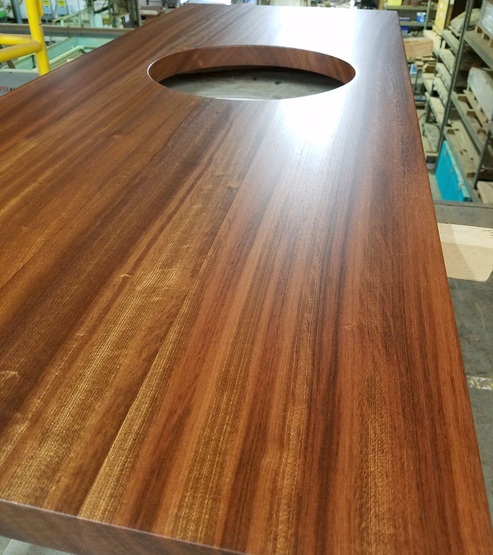 Continuous Stave - Cafe Countertops