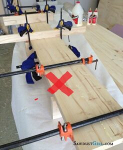 CafeCountertops shows how Not to glue up a wood countertops www.cafecountertops.com